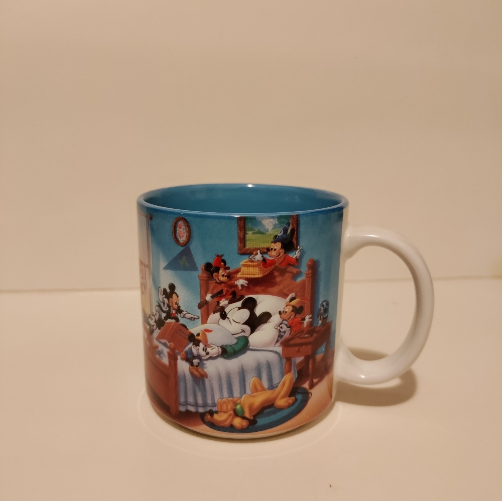 Mickey mouse through the years mug
